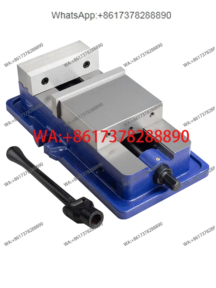 6-inch T-shaped screw (standard type) with 175mm opening angle fixed flat pliers with base vise, precision table vise
