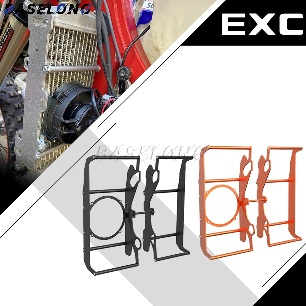 

2025 Radiator Grille Guard Protector Cover FOR KTM EXC 2T 4T 2021 2022 2023 2024 Motorcycle For GasGas 2T 4T For Husqvarna 2T 4T