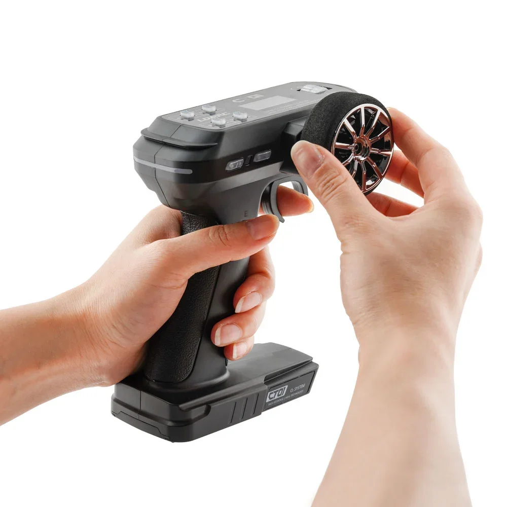 LDARC CT01 2.4 جيجا هرتز 8 قنوات احترافية LDARC CT01 جهاز تحكم عن بعد مع شاشة LCD باللغة الإنجليزية والصينية لقارب سيارة طراز RC