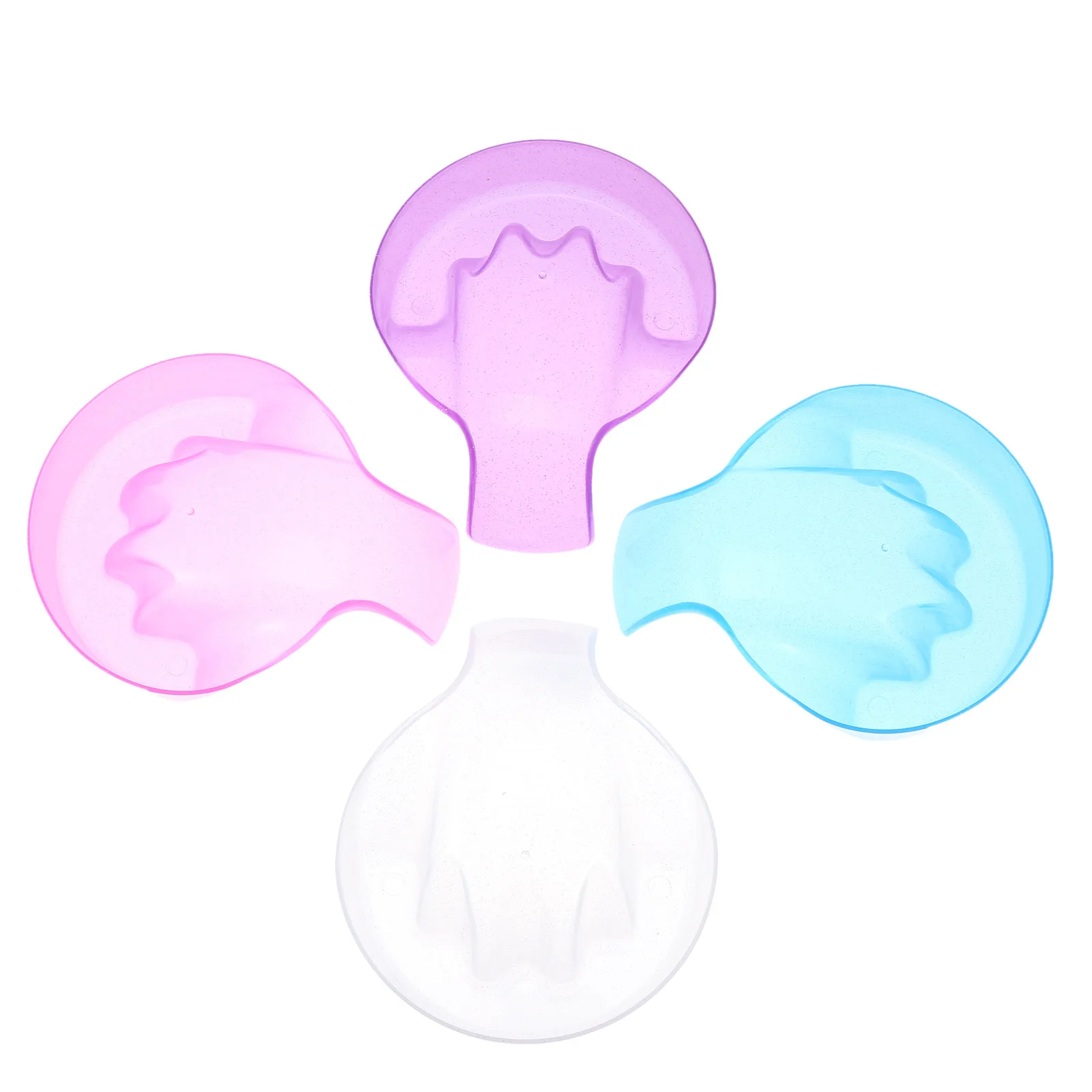 4 pezzi ciotola per ammollo in materiale Pp premium per manicure ciotola per ammollo a mano per strumenti per la rimozione dello smalto per unghie forniture per nail art