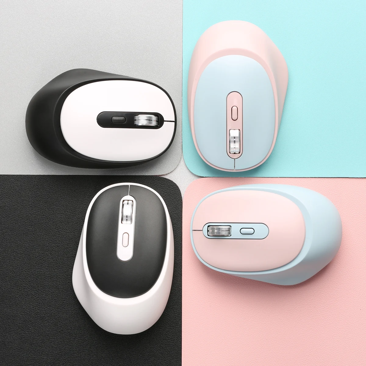 2.4G Wireless Mouse Portable Laptop Mouse Mobile Optical Office Mouse Adjustable DPI Levels for Notebook PC Laptop MacBook