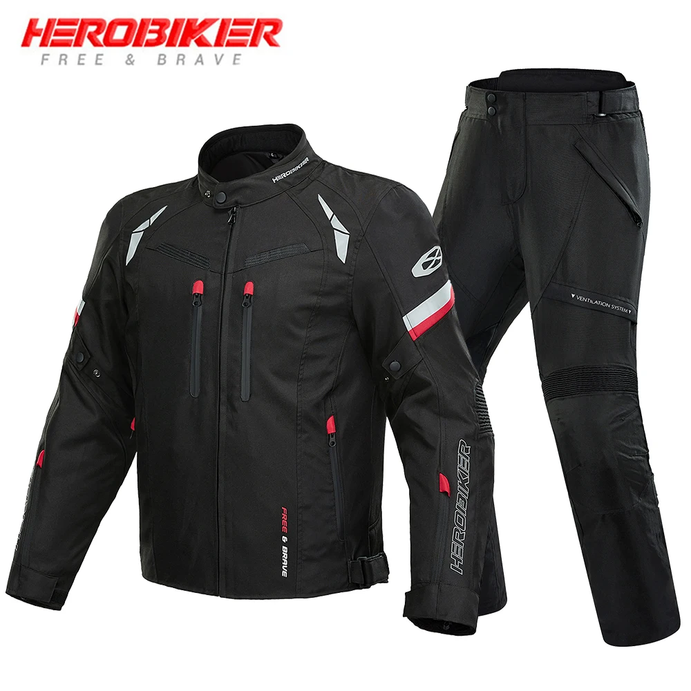 

Motorcycle Riding Jacket All Season Waterproof Wear-resistant Reflective Jacket Off-road Riding Anti Fall And Anti-collision