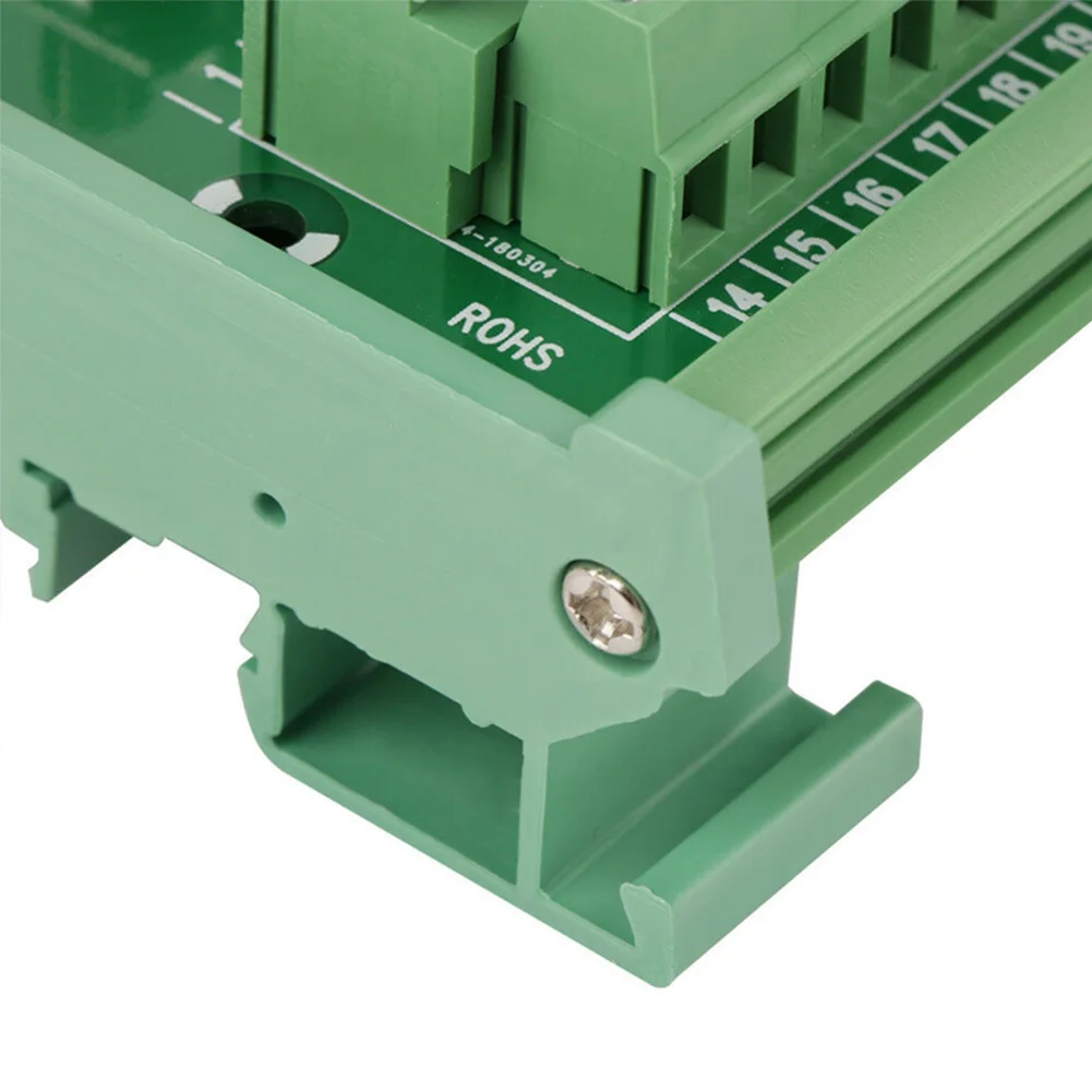 DB26 Male and Female DIN Rail Connectors with 26pin Dsub for Reliable Power Distribution and For Industrial Control Systems