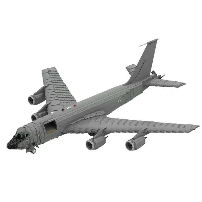 NEW 12444PCS WW2 Military MOC Boeing KC-135R Stratotanker Model creative ideas high-tech Children Toy Gift Fighter Plane Blocks