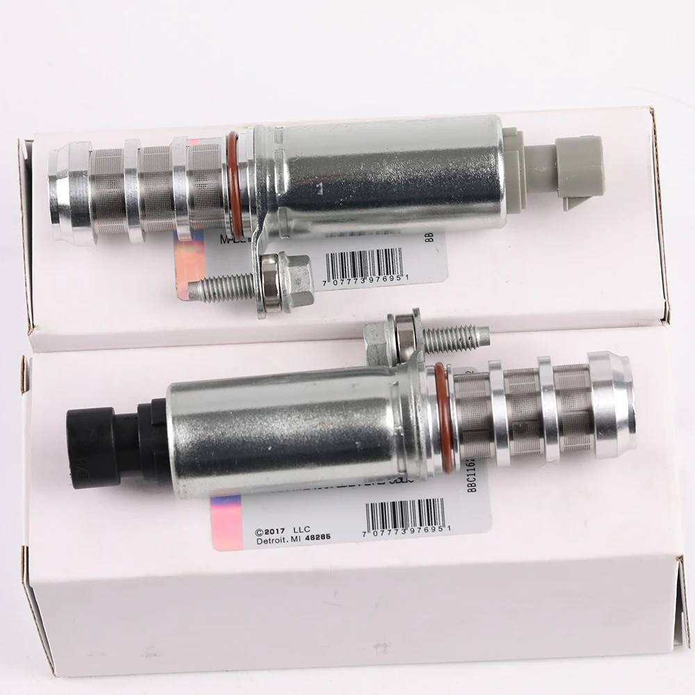 Intake and exhaust camshaft position actuator solenoid valve kit For Chevrolet Captiva Equinox Terrain GMC 12655420 12655421