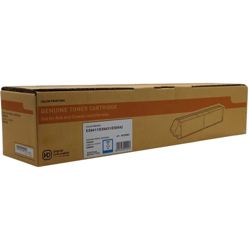 

Original Toner Cartridge for OKI Pro9411 Pro9431 Pro9542 Black Cyan Magenta Yellow White Toner