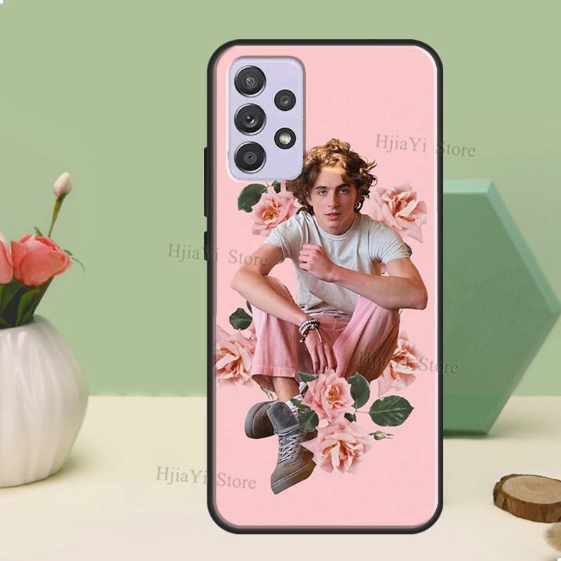 Timothee Chalamet Case For Samsung A54 A34 A24 A14 A51 A71 A12 A22 A32 A52 A72 A73 A33 A53 A13 Back Cover