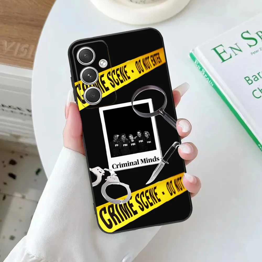 C-Criminal Minds TV Phone Case For Samsung Galaxy A20,A21s,A22,A31,A32,A52,A53,A72,73,A80,A91Soft Black Cover