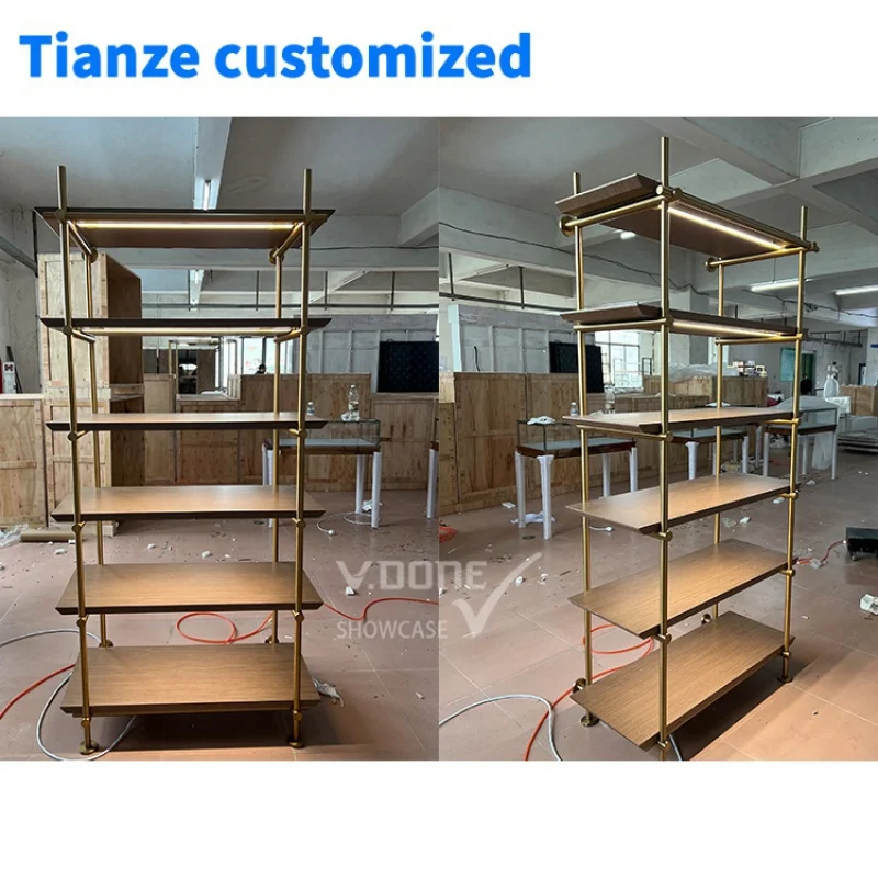 [Customized]Garment Furniture Special Style Men Clothing Rack Store Woman Clothes Display Racks Shop Design