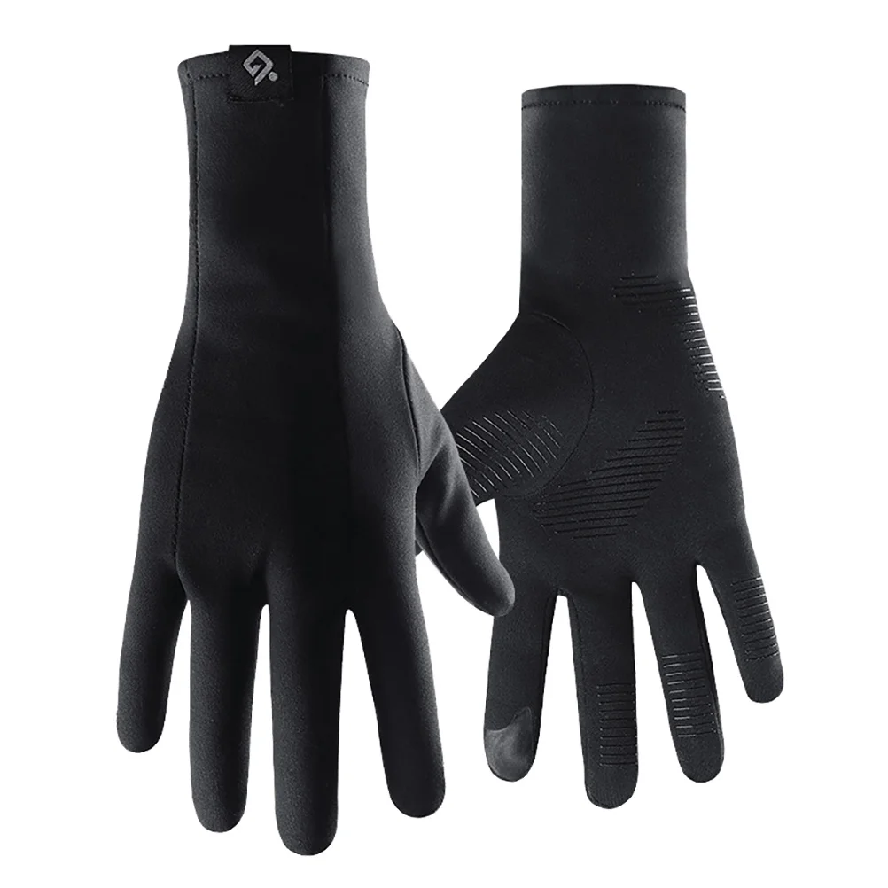 

1Pair Anti-Skid Windproof Gloves Full-Finger Touchscreen Cycling Mountaineering Winter Outdoor Sports Warm Thermal