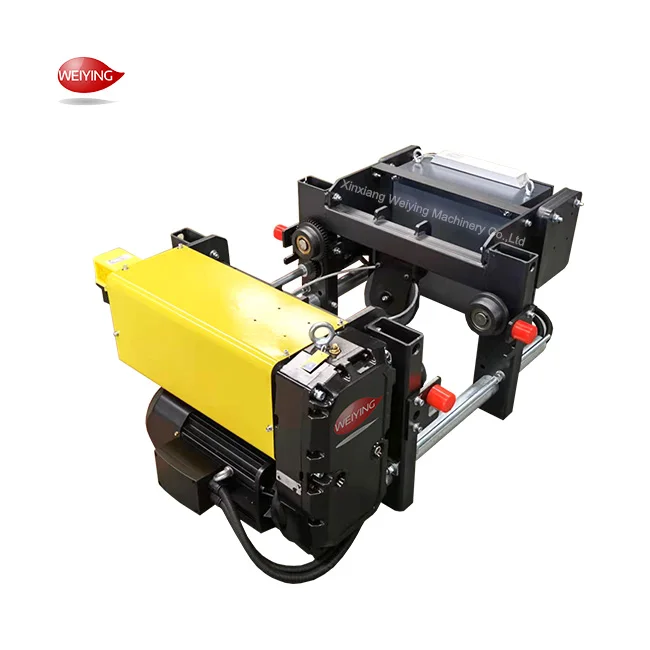 Customized Variable Speed Euro Type Motorized Trolley Travelling Crane Electrical Cable Hoist 5T 10T