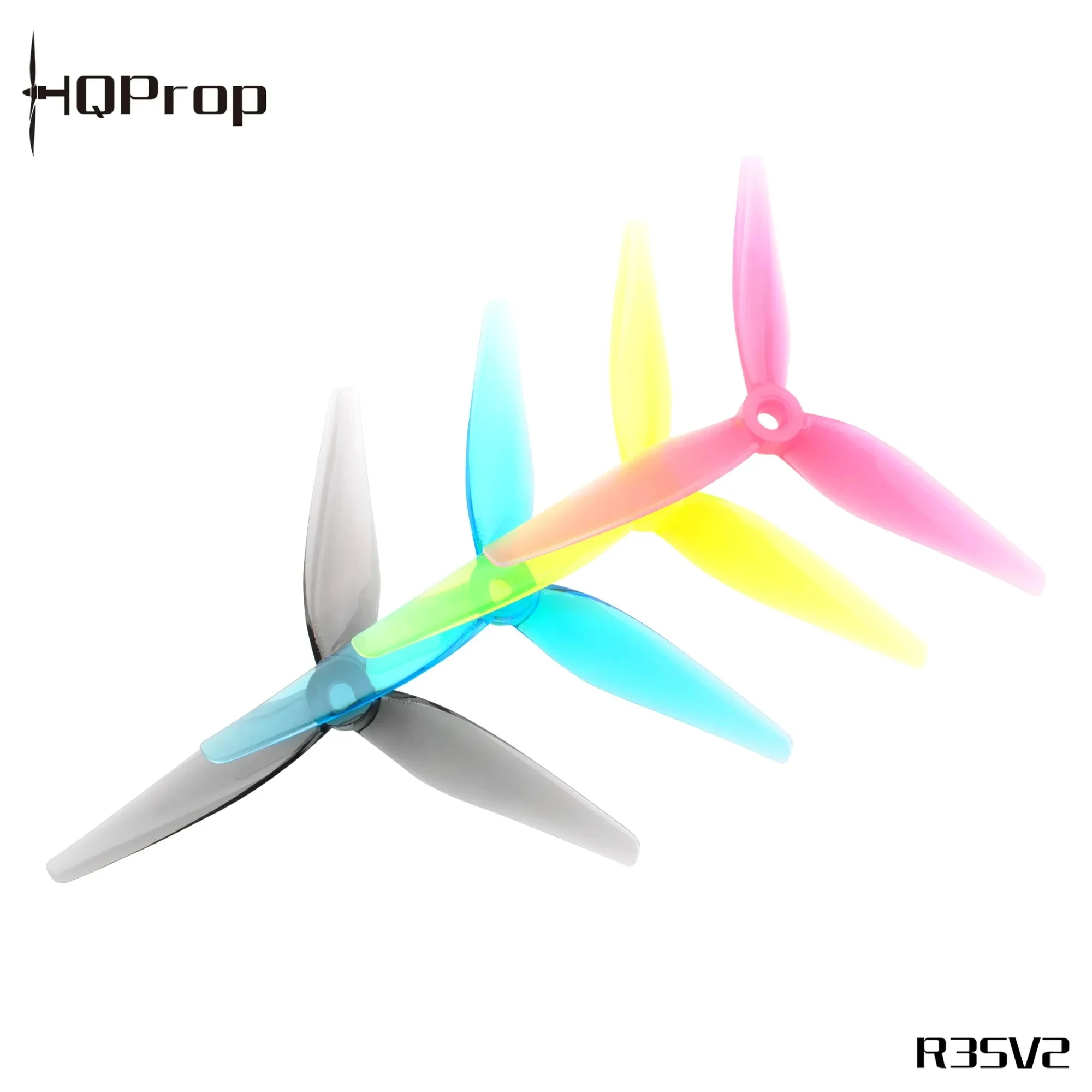 8Pairs HQProp 5135 V2 Propeller R35 5.1inch Props HQ 5.1X3.5X3 3-Blade FreeStyle For RC DIY FPV Racing Drone