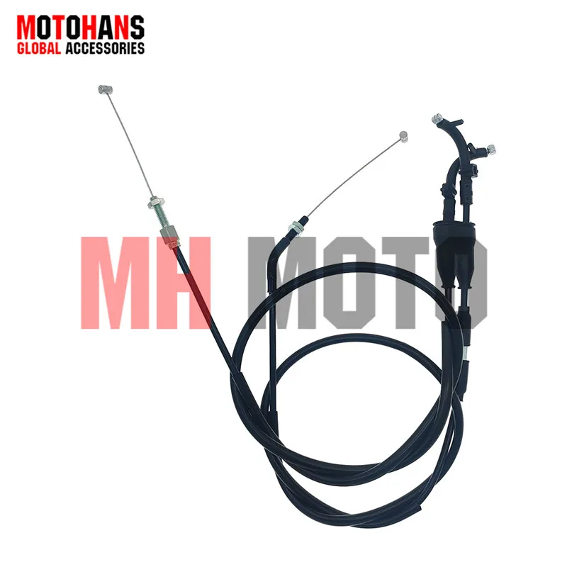 MOTORCYCLE DOUBLE CABLE THROTTLE CABLE ACCESSORIES FOR YAMAHA XTZ250 2019-2023 53P-F6302-01 - Image 2