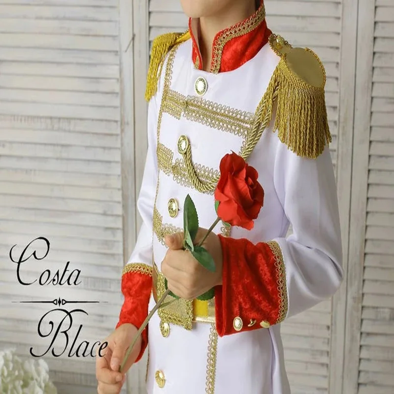 เด็กยุคกลาง King คอสเพลย์เครื่องแต่งกายคริสต์มาสฮาโลวีน Carnival COSPLAY เครื่องแต่งกายสําหรับชายชุด Royal King Prince ชุดสวมบทบาท