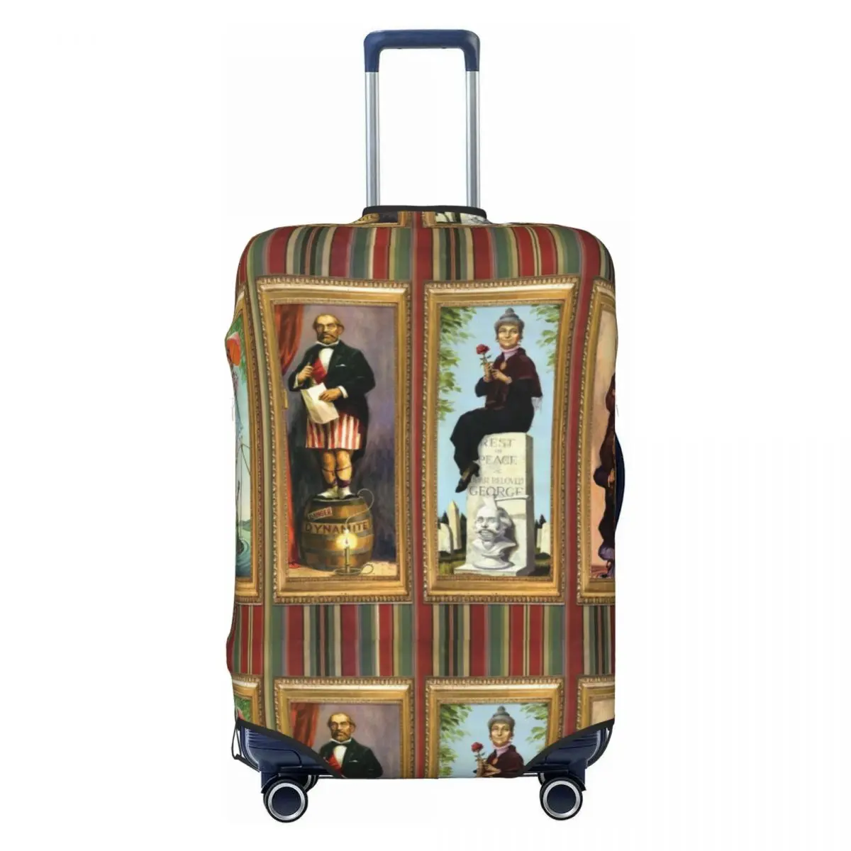 

Изготовленный на заказ растягивающийся чехол для багажа с привидениями, милые чехлы для дорожных чемоданов из фильма на Хэллоуин для 18-32 дюймов