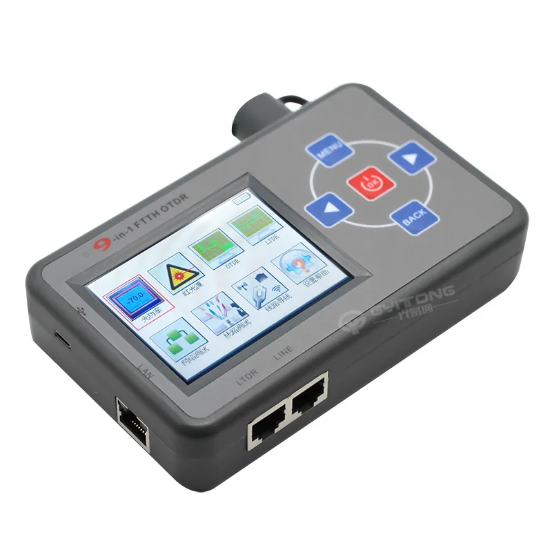 Multifunctional Nine-in-one OTDR Optical Time Domain Reflectometer Network Cable Test Line-to-line Fault Location