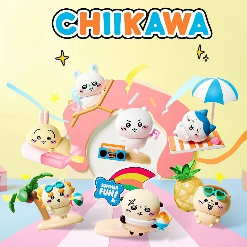 

New Chiikawa Hachiware Usagi Kawaii Anime Cartoon Blind Box Ornaments Fashion Trend Creativity Gift Sense of Luxury Sweetness
