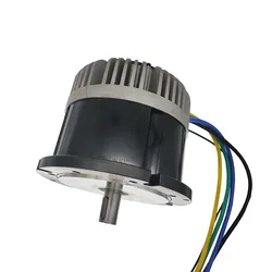 Motore bldc 48v a coppia elevata Motore brushless ad alta potenza da 4000 W 25,5 Nm 1500 giri/min con freno