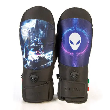 Sarung Tangan Ski Pria Gunung Olahraga Luar Ruangan Sarung Tangan Salju Wanita Hangat Tahan Air Musim Dingin Sarung Tangan Snowboard Terisolasi Sepeda Motor