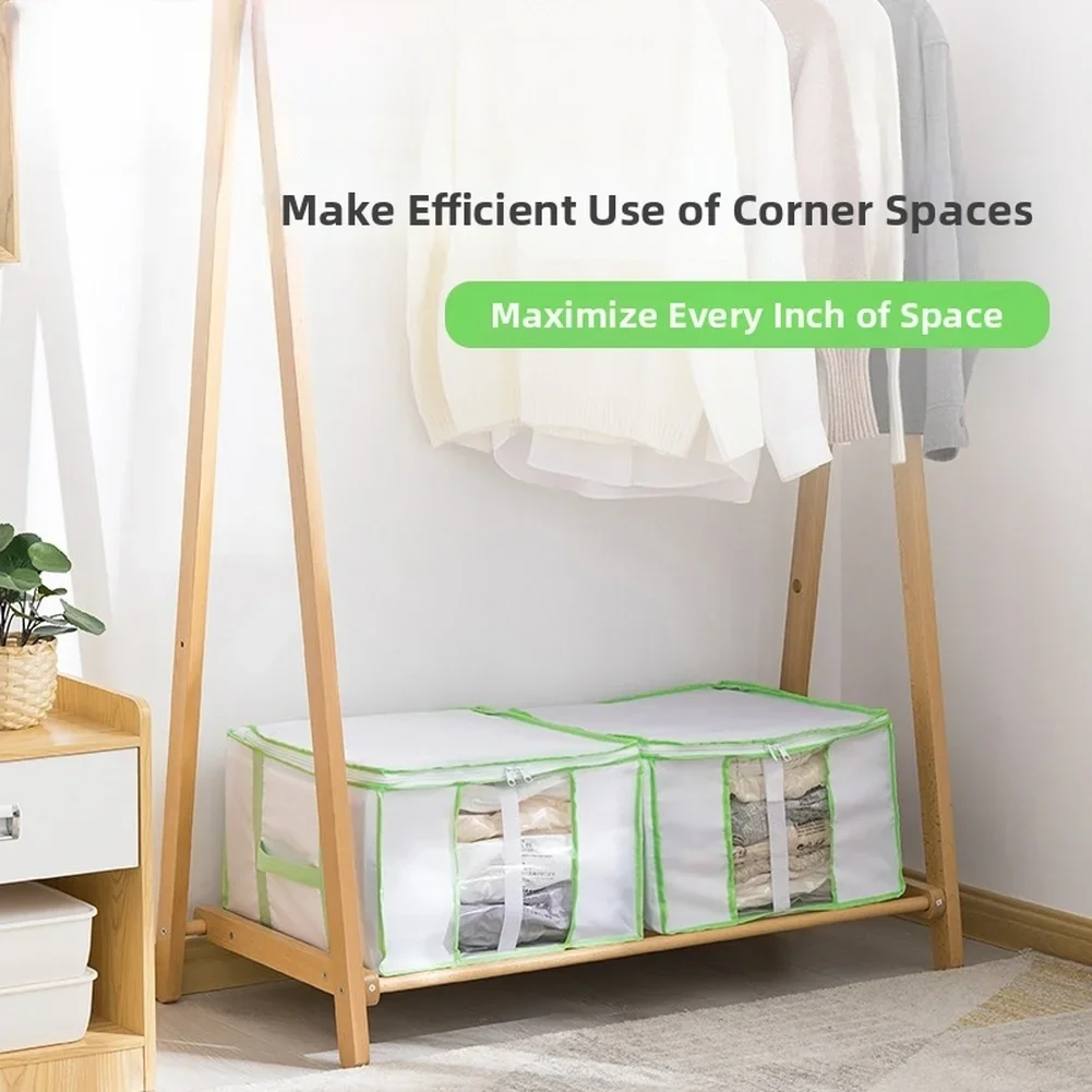 

Компрессионные вакуумные пакеты для хранения и органайзер для хранения постельных принадлежностей под кроватью с регулируемыми ремнями и прозрачным окном