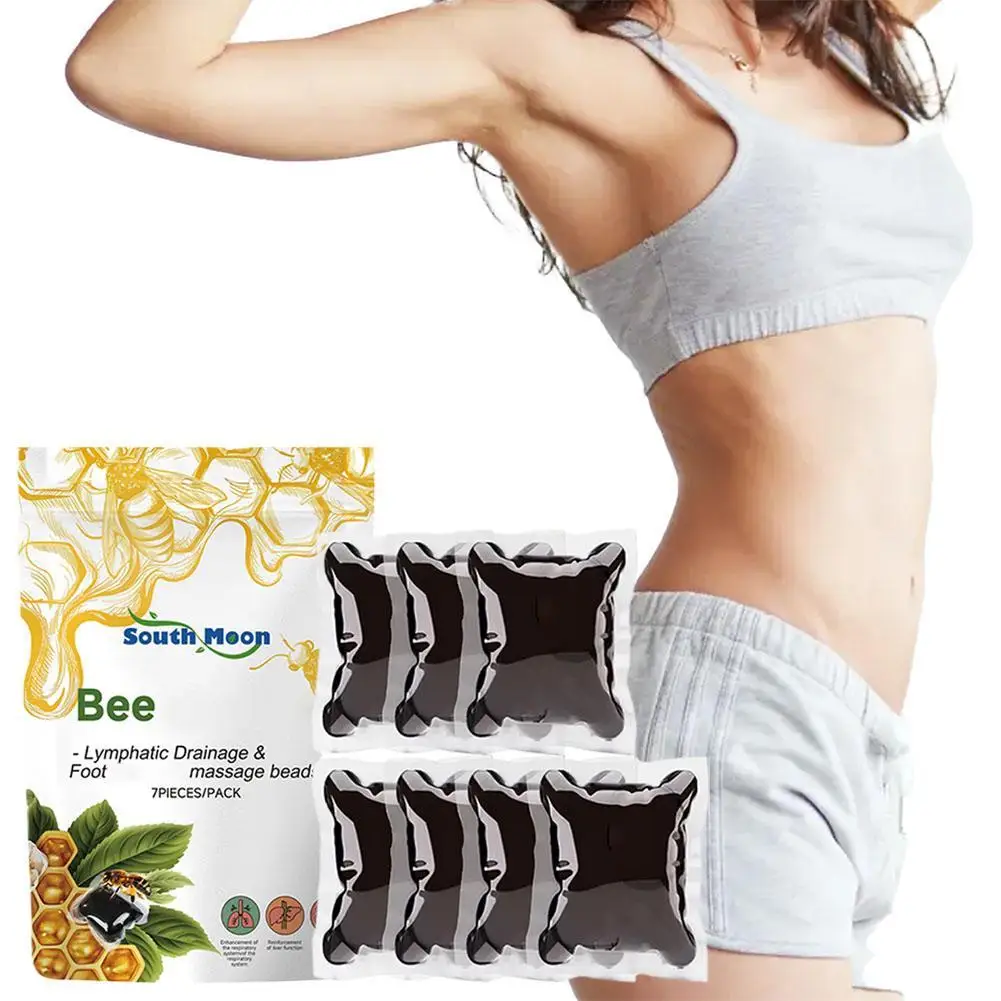 

7 Grains/bag Bee Foot Soak Beads Effectively Promote Blood Circulation And Make Legs Slimmer Health Care For Women And Men