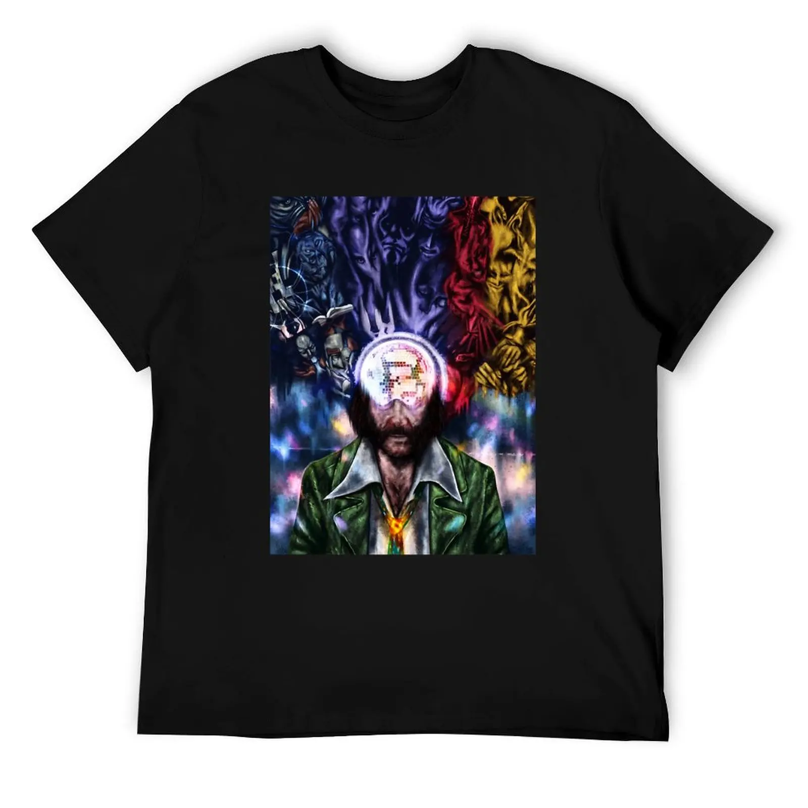 

Музыка Винтаж Диско Видеоигры Элизиум Крутая графическая подарочная футболка мужская футболка аниме футболки для мужчин футболка