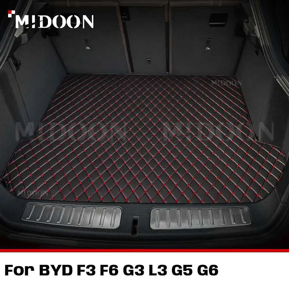 

Для BYD F3 F6 G3 L3 G5 G6 изготовленный на заказ коврик в багажник автомобиля, защитный коврик от грязи, вкладыш для багажника, авто аксессуары для интерьера