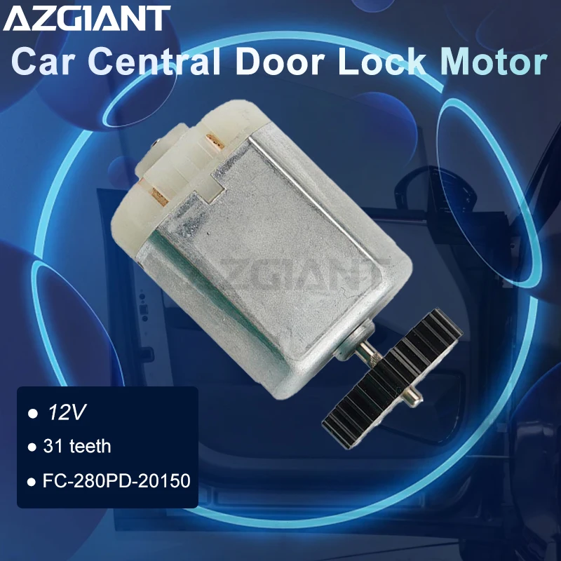 

AZGIANT Car Door lock with adjusting motor For VW Rabbit 2.5/Polo 9N IV MK4/Touran I MK1/Golf V MK5 Vehicle Security