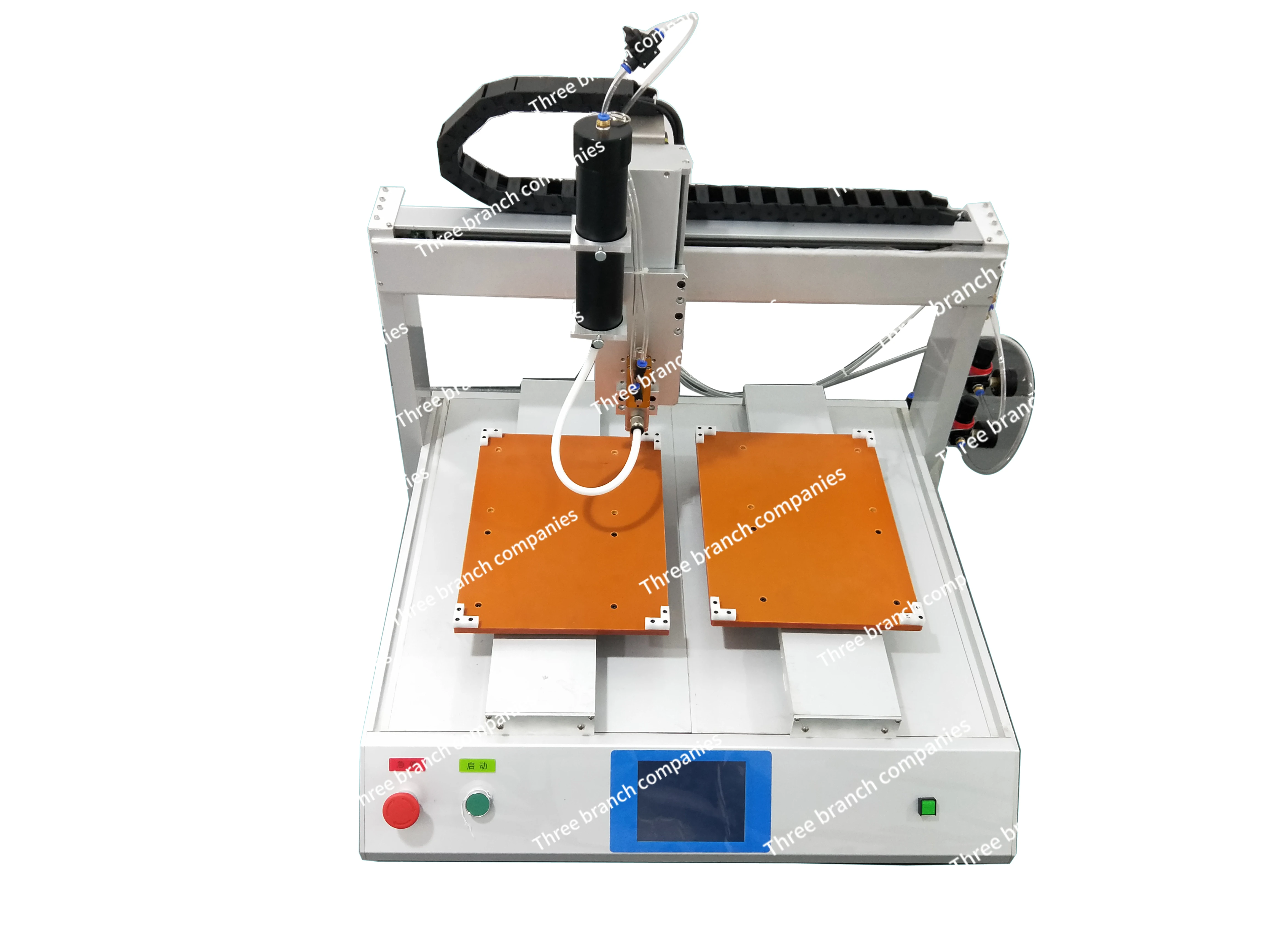 Full-Automatic Glue Dispenser Desktop Three-Axis Motion Platform Automatic Silicone UV Glue AB Hot Melt Adhesive Solder Paste