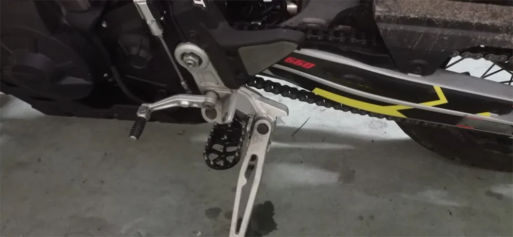 Für Aprilia Tuareg 660 Tuareg660 2022 2023 2024 Motorradzubehör Fußrasten Pedale Fußstützen Teile – Detail 4