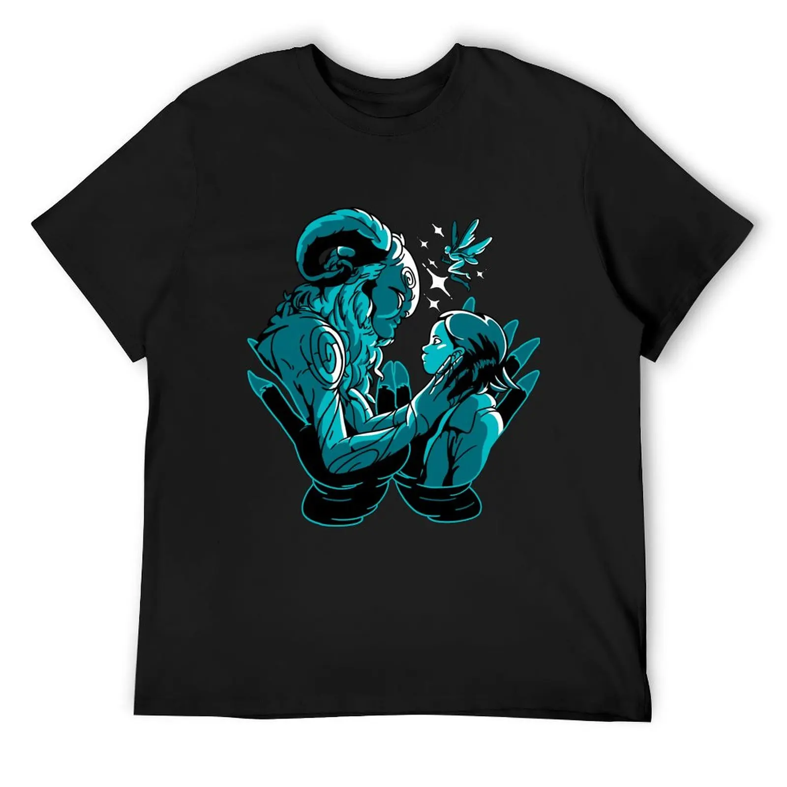 

Pan's Fantasy T-Shirt heavyweights tees oversized blue archive mens clothes