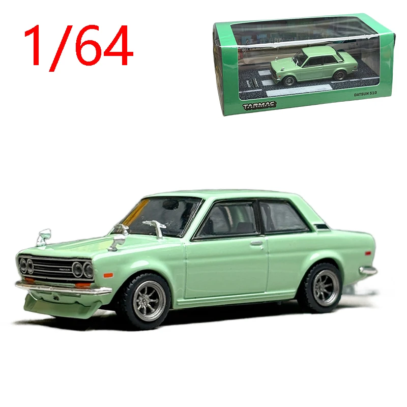 

Diecast 1/64 Scale Nissan Alloy Car Model Nissan Datsun 510 Play Vehicles Model Toys Classic Static Collection Decoration