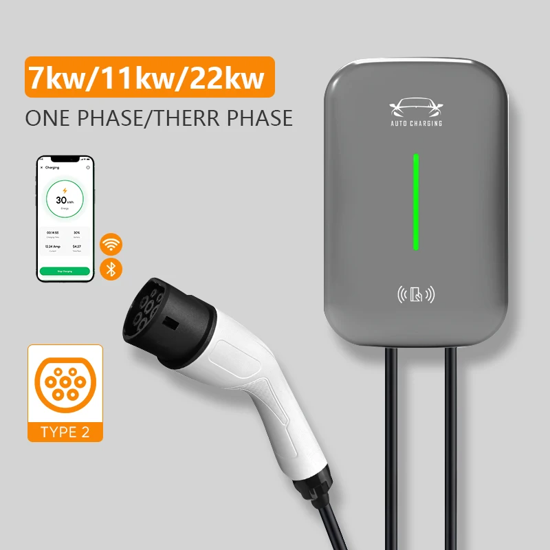 

Зарядная станция для электромобилей на 7 кВт/11 кВт/22 кВт по сниженной цене