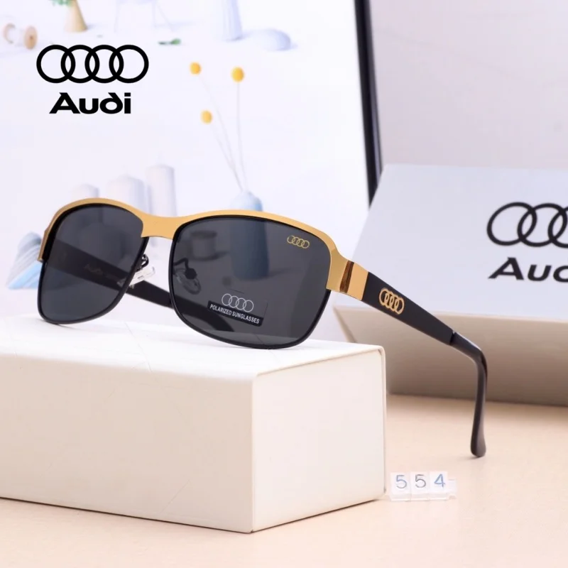 

AUDI Luxury Sunglasses High End for Men Women Polarized UV400 Driving Glasses Classic Style Premium Quality Fashion Design