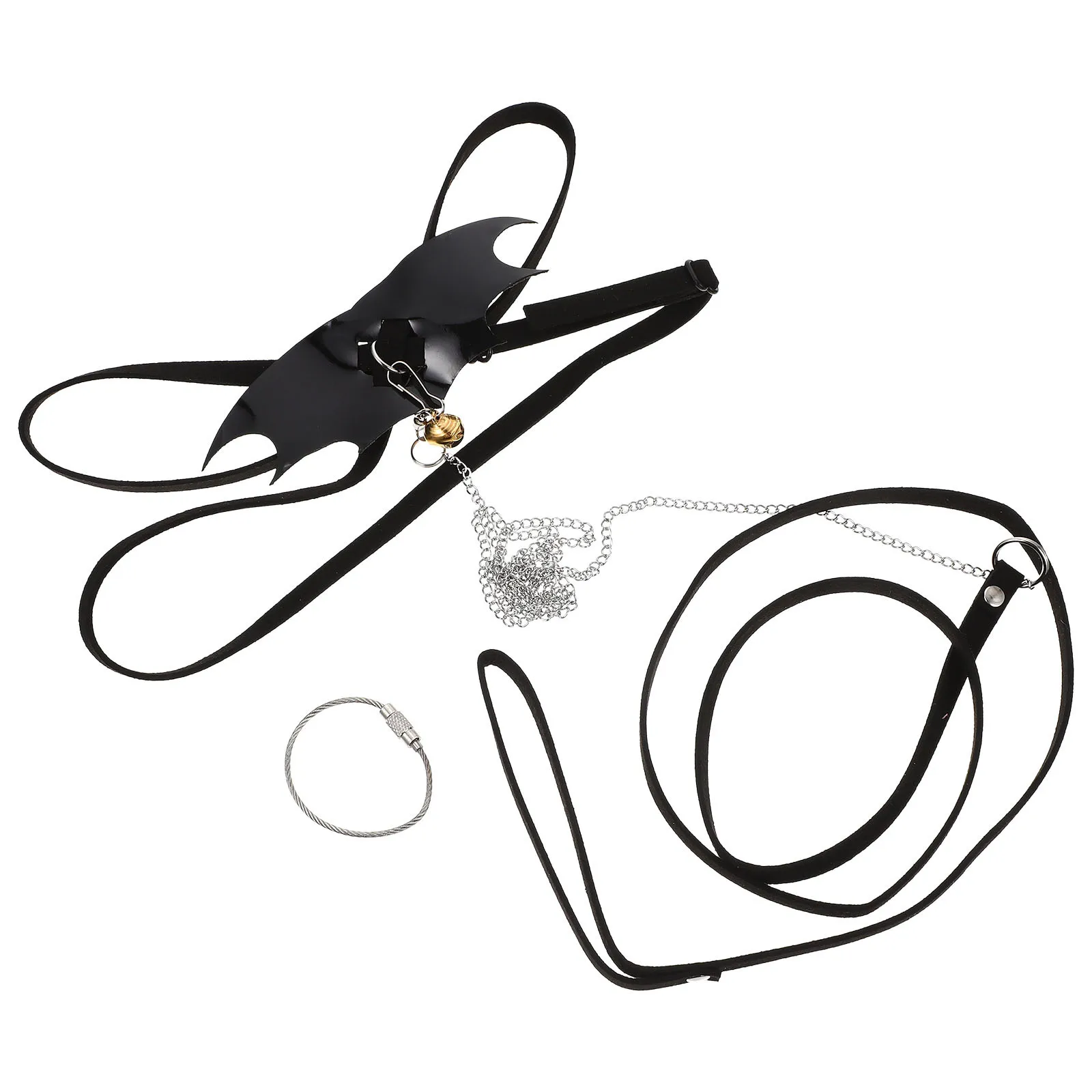 

1Set Lizard Traction Rope Lightweight Compact Walking Leash Harness for Bearded Dragon Gecko Reptile Pet Outdoor Use