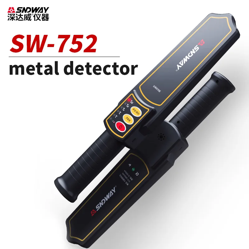 

SNDWAY Handheld security inspection instrument metal detection instrument outdoor small examination room scanner SW-752