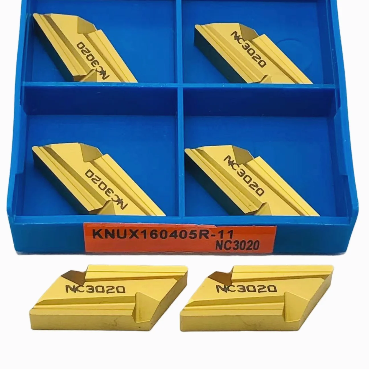 Muslimatnc3020 knux160405l nc3020 inserto in carburo di tungsteno sostituito knux 160405 utensile da taglio per lavorazione dell'acciaio tornitura cnc