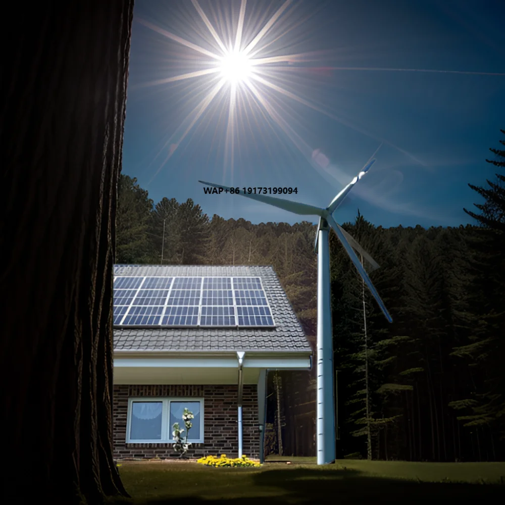 

Ukraine Italy Farm Home Use Wind Power Generation System 20KW Wind Power Products 10KW 5 kw Wind Turbine with Solar Panels