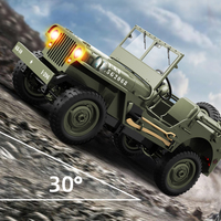 Jjrc C8815 Rc Car 1941 Willys 2.4g 4wd Rtr Crawler Climbing Scale Military Truck Offroad Vehicle Adult Toy Gift For Kids