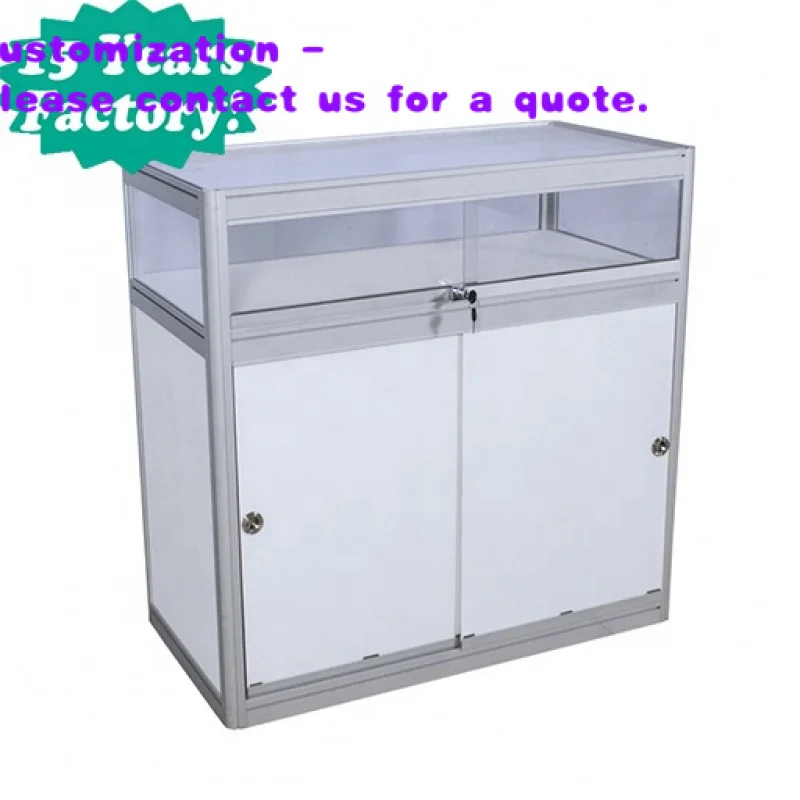 custom.Foldable Glass Jewellery Watch Display Showcase Shop Counter Kiosk Cabinet Furniture Store Jewelry Display