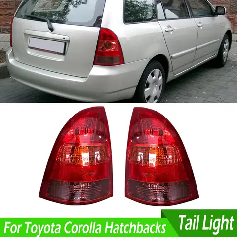 Tylna lampa samochodowa Światło hamowania Tylna lampa bez żarówek Do Toyota Corolla Hatchbacks AE120 AE124 2000 2001 2002 2003 2004-2007