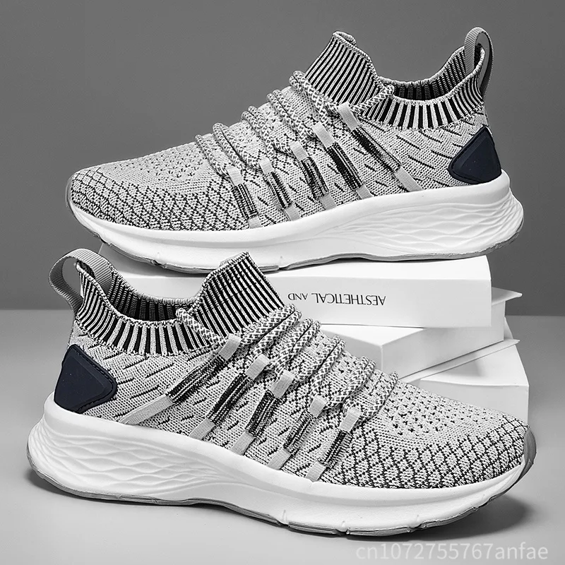 

Mijia Athletic Shoes for Men Sneakers Running Sport Comfortable Breathable Light Trainning Durable Outsole Non-Slip Tennis Shoes