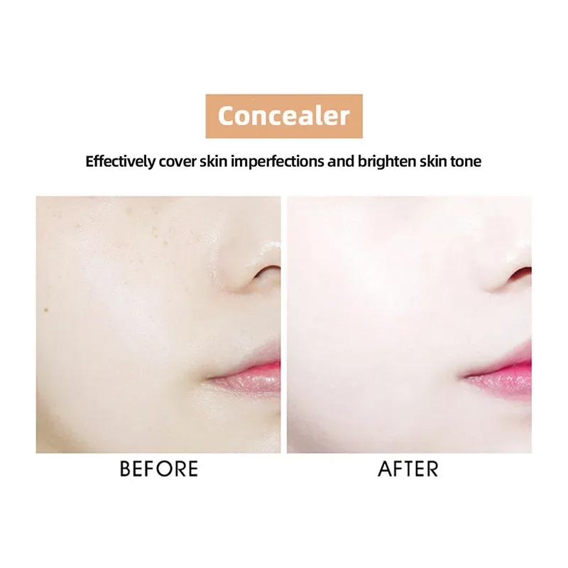 Waterproof Covering Concealer Long Lasting Liquid Shadows Not Easy Smudged Foundation Cream Multiple Colors Korean Cosmetics