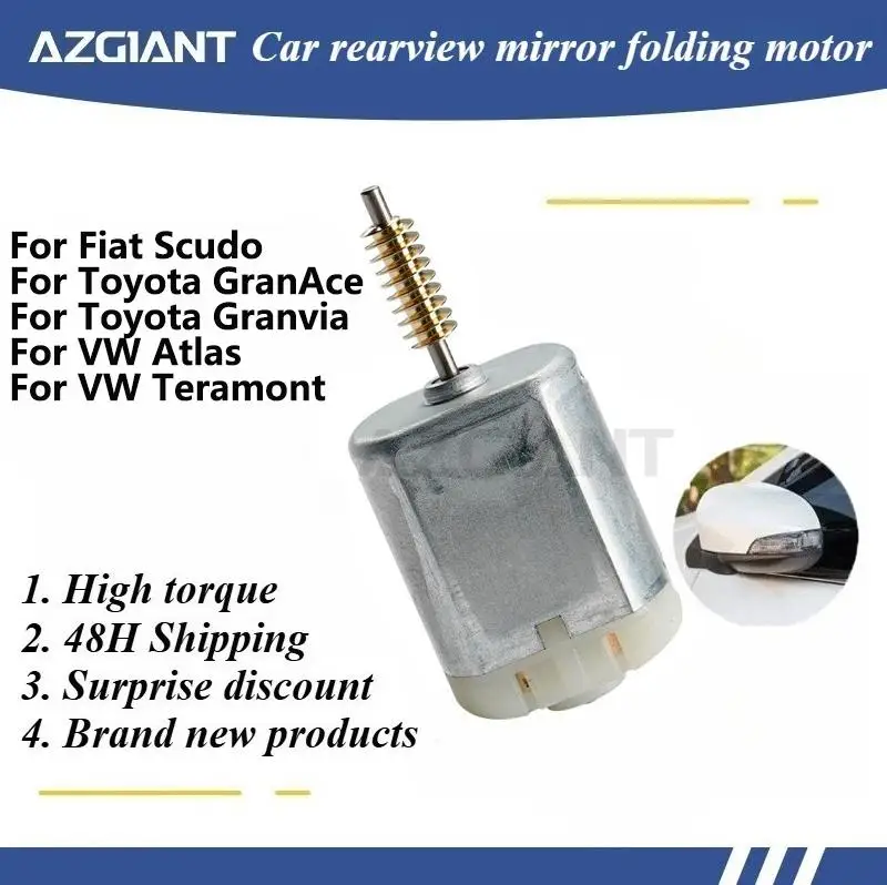 For Fiat Scudo Toyota GranAce Toyota Granvia VW Atlas  VW Teramont Right Side Mirror Folding System Motor car accessories 12VDC