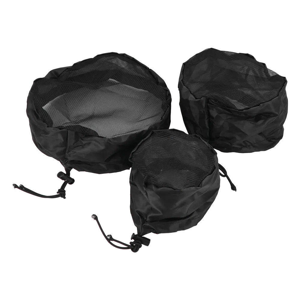 2Pcs Elastic Band Grow Tents Vent Cover Fixed Buckle Insect Proof Duct Filter Cover Mesh Polyester Ventilation Covers Salon