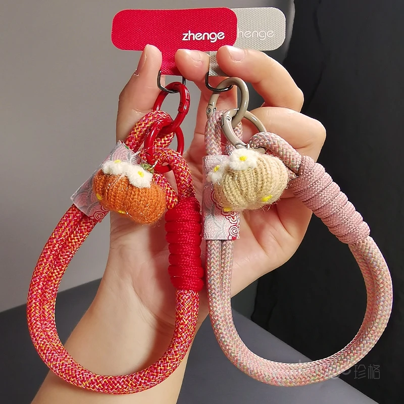 

Новый тканый ремешок Xiangyun для подвешивания мобильного телефона, короткая и портативная уличная подвесная веревка, прочная и долговечная.