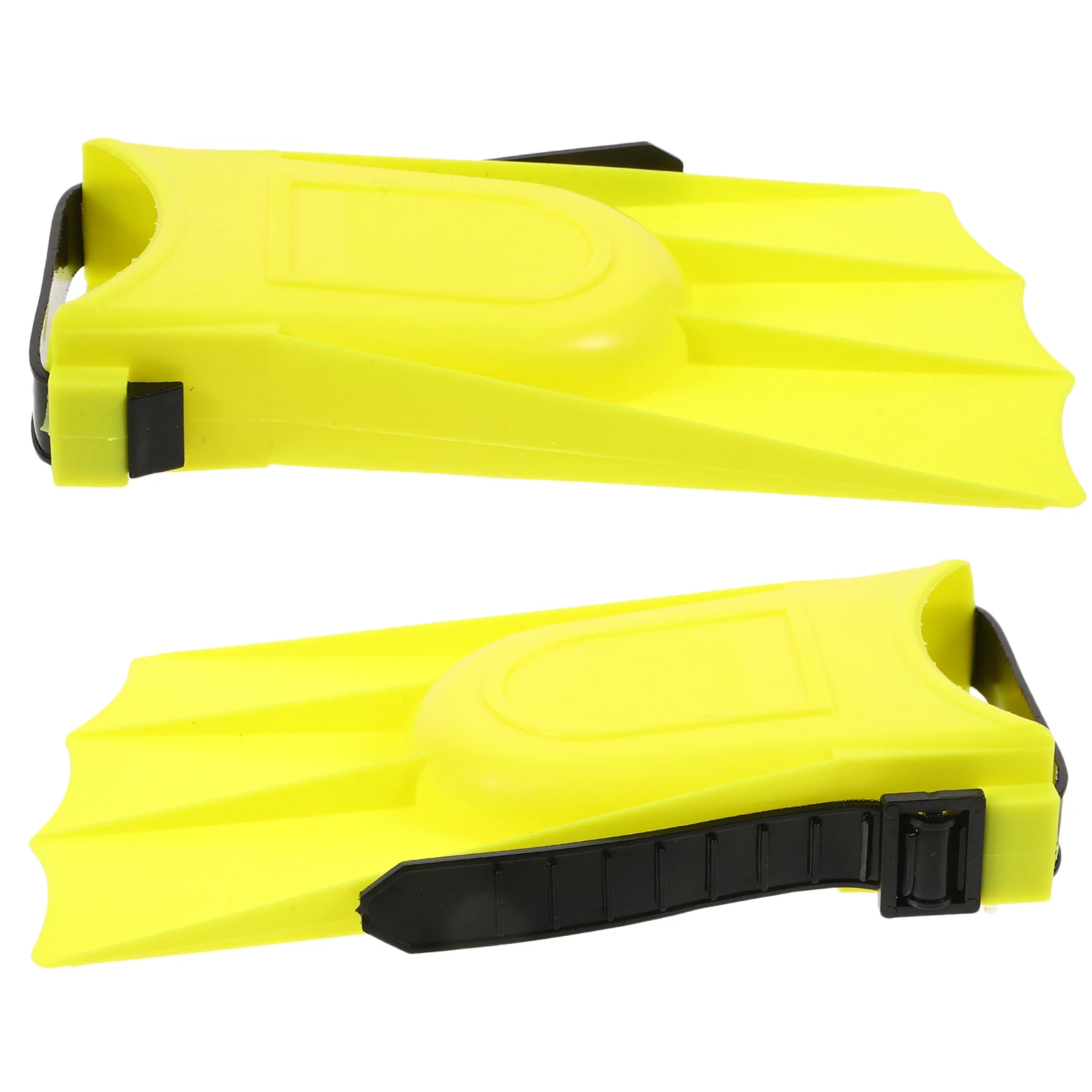 

Diving Fins Yellow Snorkeling Swim Flippers for Kids 25 30 Sizes Soft Comfortable Training Gear Adult Swimmers