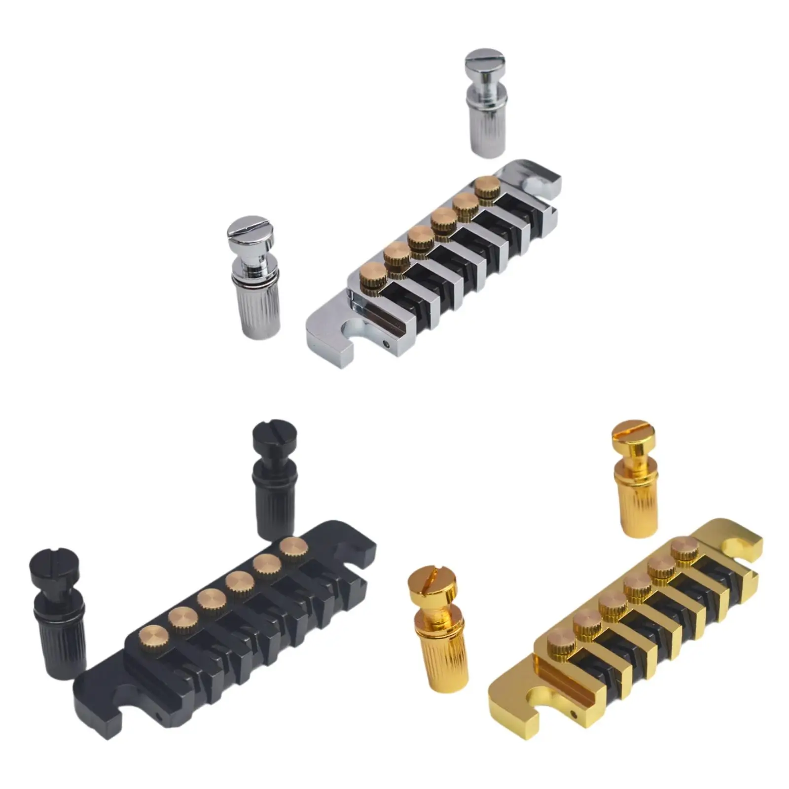 

Bridge Tailpiece Accessories Guitar Tune Heavy Duty Electric Guitar Bridge