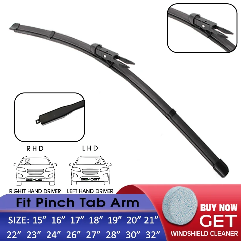 Fit Pinch Tab Arm Car Wiper Blade 15\