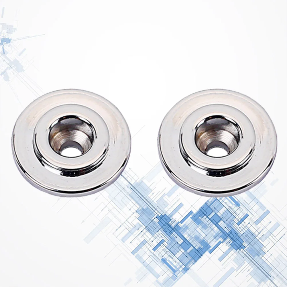 

2 PCS Component String Buckle Bass Guitar Accessories Round Musical Tree Retainer
